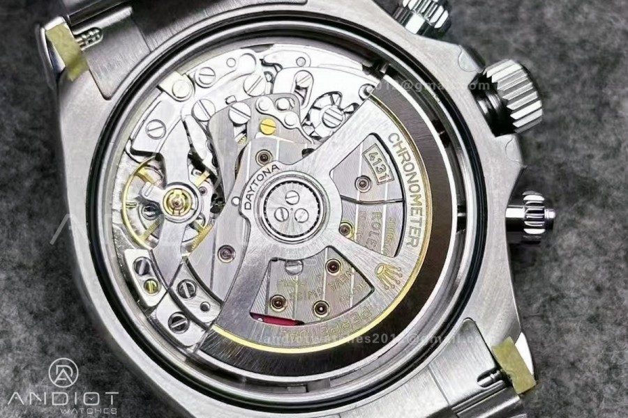 Daytona 126500 UFO 1:1 Best Edition 904L Steel White Dial on SS Braclet UF4131 (Free Sprung)