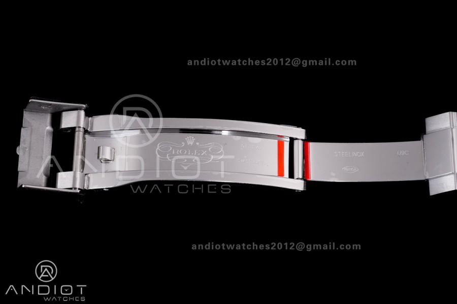 Daytona 126500 UFO 1:1 Best Edition 904L Steel White Dial on SS Braclet UF4131 (Free Sprung)