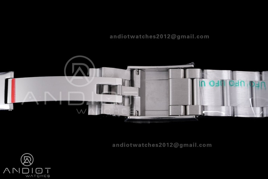 Daytona 126500 UFO 1:1 Best Edition 904L Steel White Dial on SS Braclet UF4131 (Free Sprung)