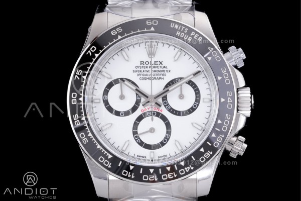 Daytona 126500 UFO 1:1 Best Edition 904L Steel Whi...