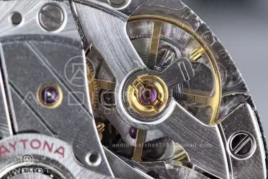 Daytona 126500 UFO 1:1 Best Edition 904L Steel Black Dial on SS Braclet UF4131 (Free Sprung)