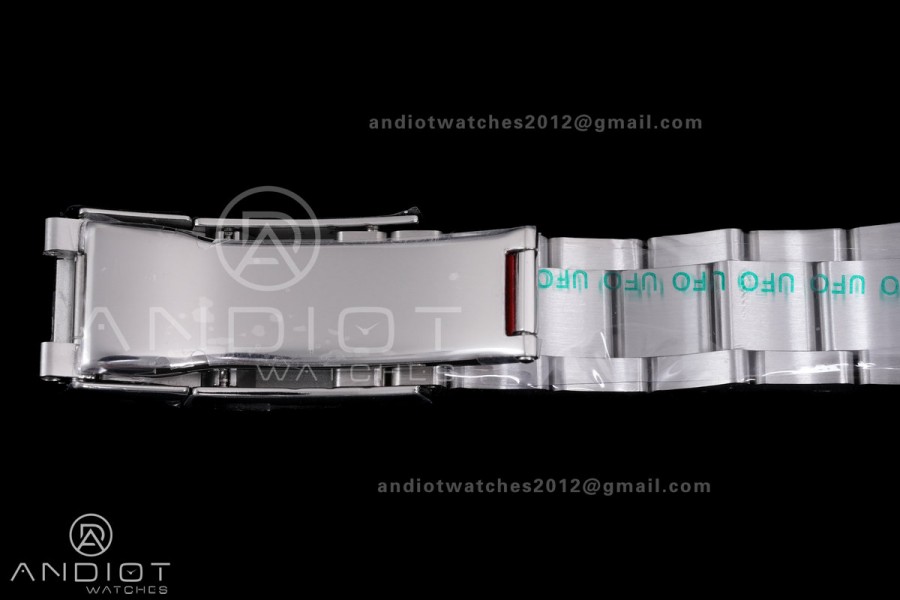 Daytona 126500 UFO 1:1 Best Edition 904L Steel Black Dial on SS Braclet UF4131 (Free Sprung)