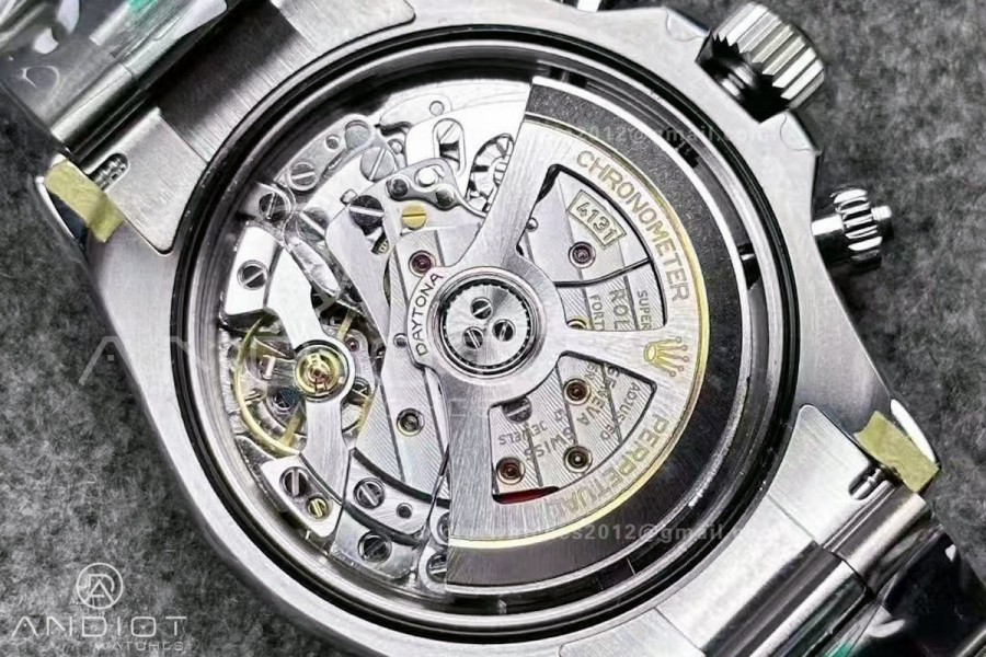 Daytona 126500 UFO 1:1 Best Edition 904L Steel Black Dial on SS Braclet UF4131 (Free Sprung)