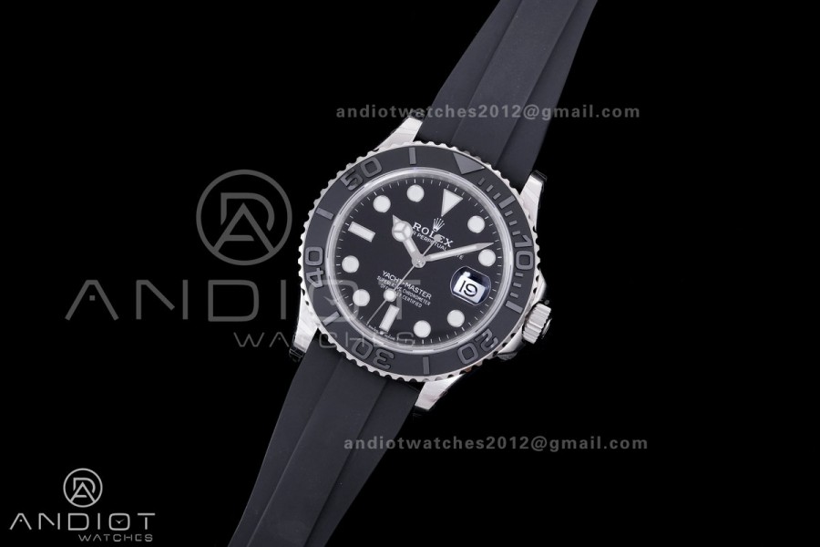 Yacht-Master 42mm 226659 VSF 1:1 Best Edition 3D Black Ceramic Bezel on Oysterflex Strap VS3235 V3 (Gain Weight)