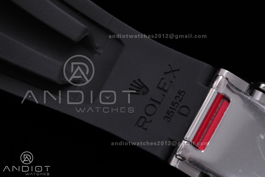 Yacht-Master 42mm 226659 VSF 1:1 Best Edition 3D Black Ceramic Bezel on Oysterflex Strap VS3235 V3 (Gain Weight)