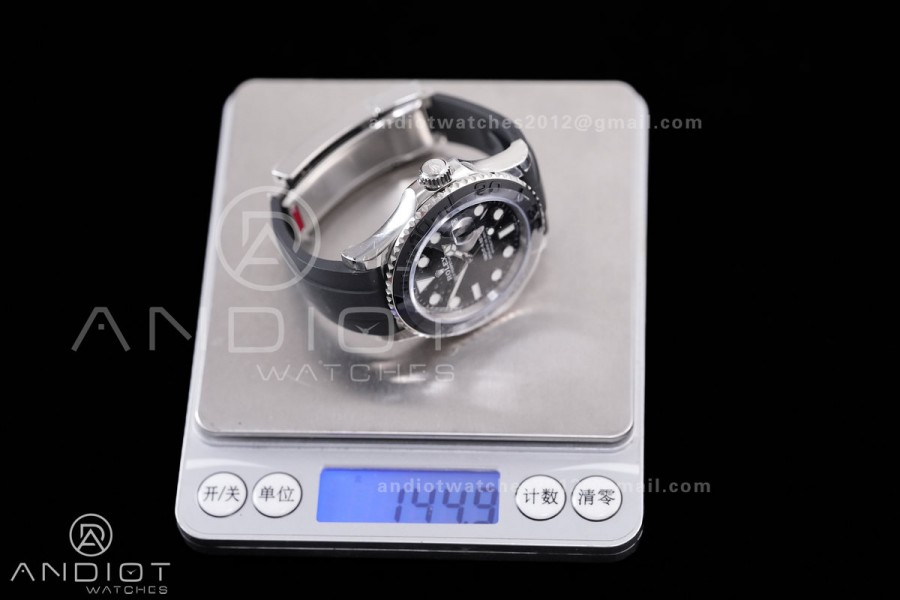 Yacht-Master 42mm 226659 VSF 1:1 Best Edition 3D Black Ceramic Bezel on Oysterflex Strap VS3235 V3 (Gain Weight)