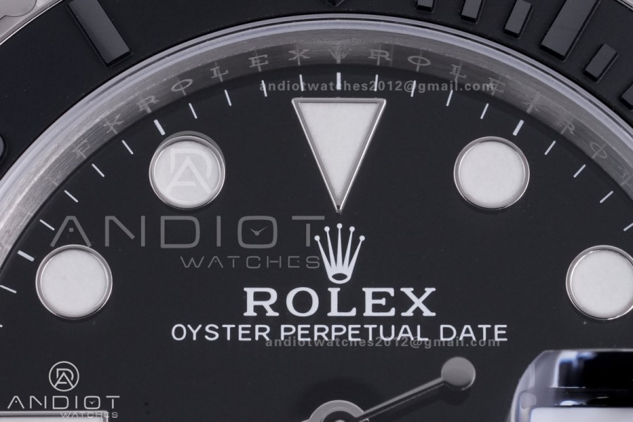 Yacht-Master 42mm 226659 VSF 1:1 Best Edition 3D Black Ceramic Bezel on Oysterflex Strap VS3235 V3 (Gain Weight)