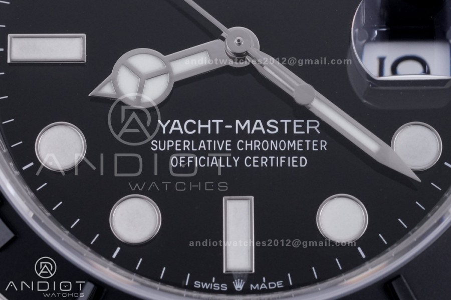 Yacht-Master 42mm 226659 VSF 1:1 Best Edition 3D Black Ceramic Bezel on Oysterflex Strap VS3235 V3 (Gain Weight)