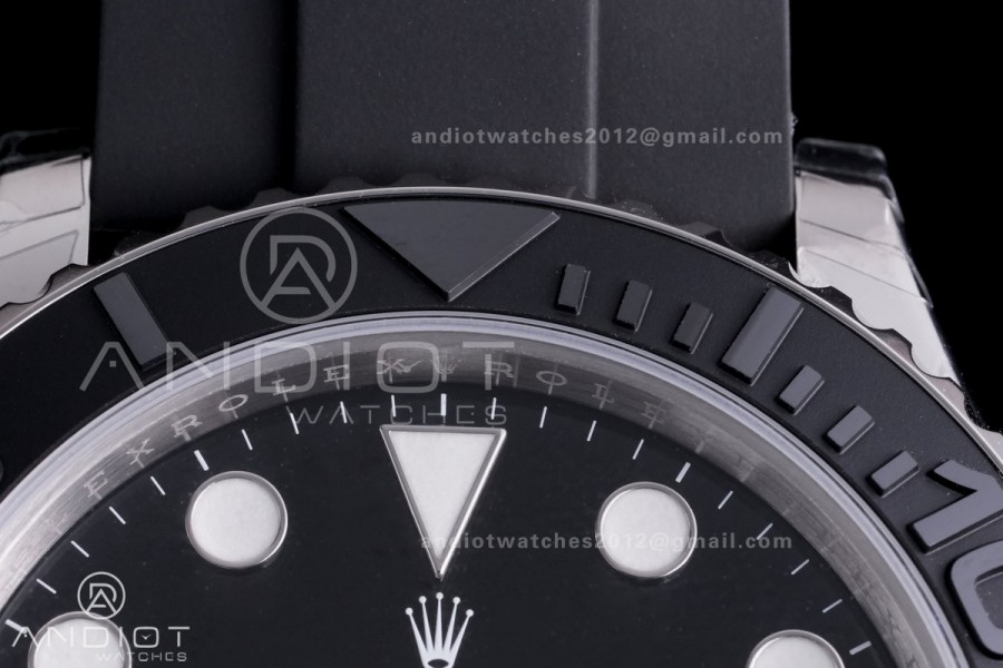 Yacht-Master 42mm 226659 VSF 1:1 Best Edition 3D Black Ceramic Bezel on Oysterflex Strap VS3235 V3 (Gain Weight)