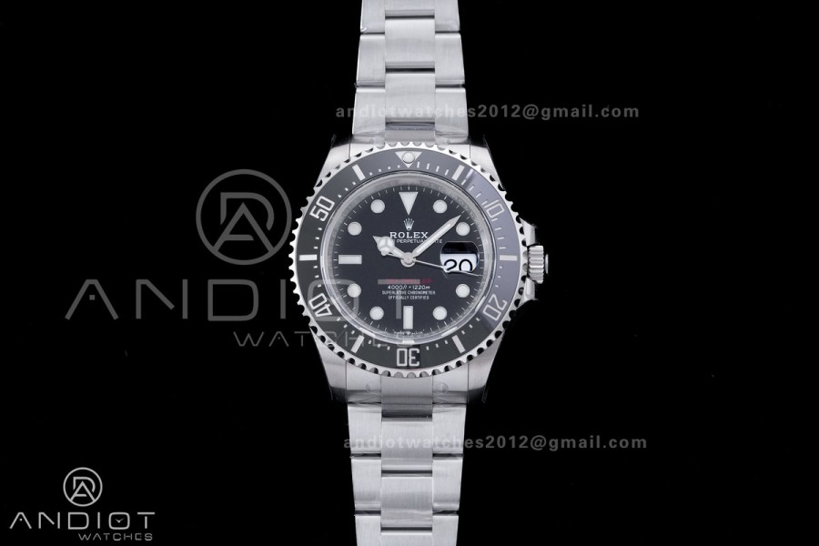 Sea-Dweller 126600 VSF 1:1 Best Edition 904L SS Case and Bracelet VS3235