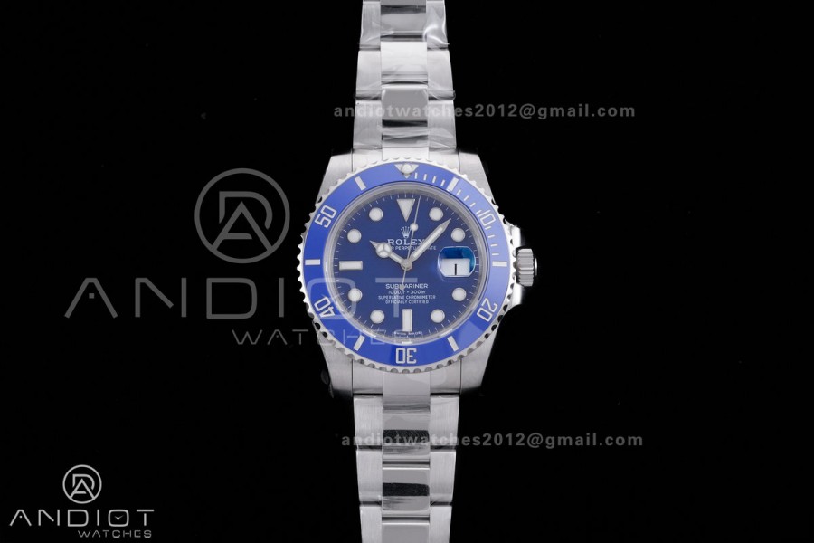 Submariner 116619 LB Blue Ceramic 904L Steel VSF 1:1 Best Edition VS3135