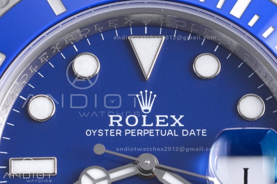 Submariner 116619 LB Blue Ceramic 904L Steel VSF 1:1 Best Edition VS3135