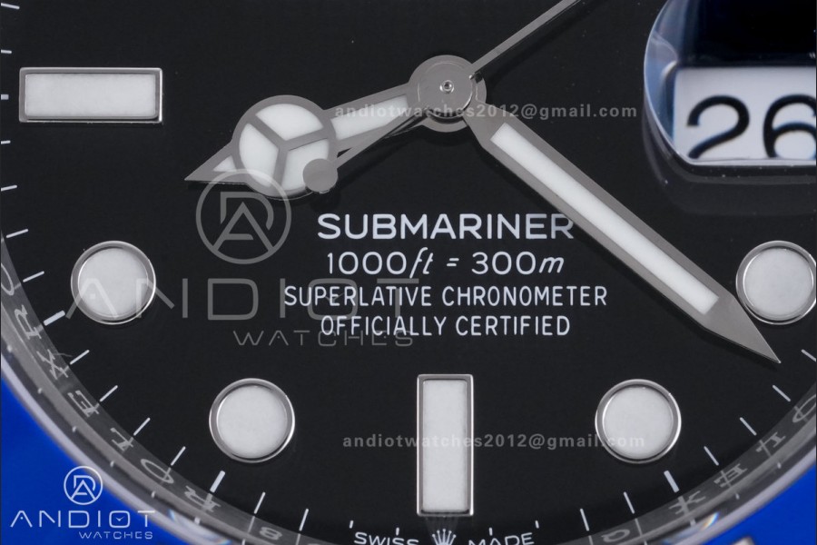 Submariner 41mm 126619 LB Blue Ceramic 904L Steel VSF 1:1 Best Edition VS3235