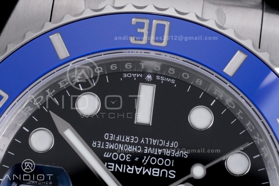 Submariner 41mm 126619 LB Blue Ceramic 904L Steel VSF 1:1 Best Edition VS3235