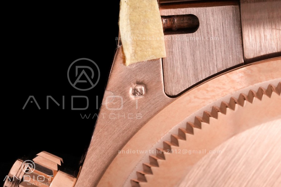 Daytona 126505 VSF 1:1 Best Edition 904L Steel Black/RG Diamond Dial on RG Braclet VS4131 V3 (Weighted)