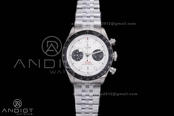 Black Bay Chrono SS ZF 1:1 Best Edition White/Blac...