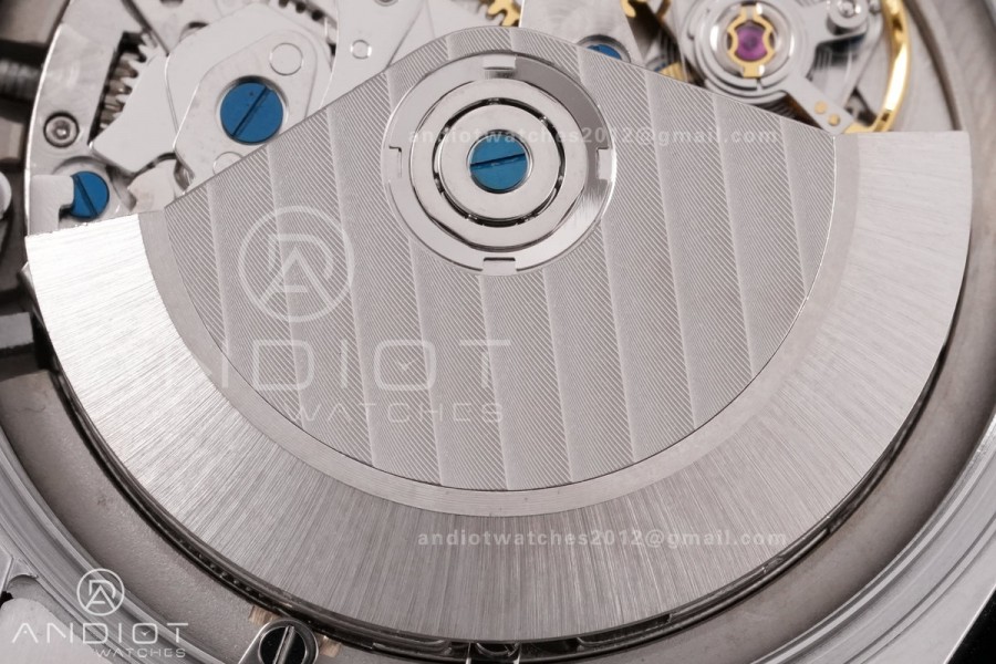 Black Bay Chrono SS ZF 1:1 Best Edition White/Black Dial on SS Bracelet A7750