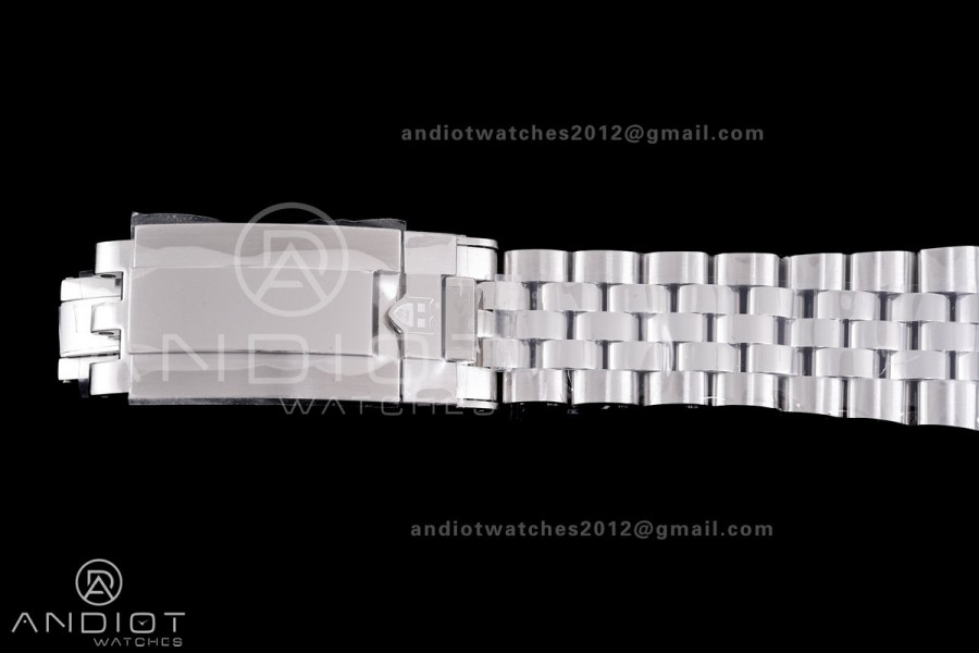 Black Bay Chrono SS ZF 1:1 Best Edition White/Black Dial on SS Bracelet A7750