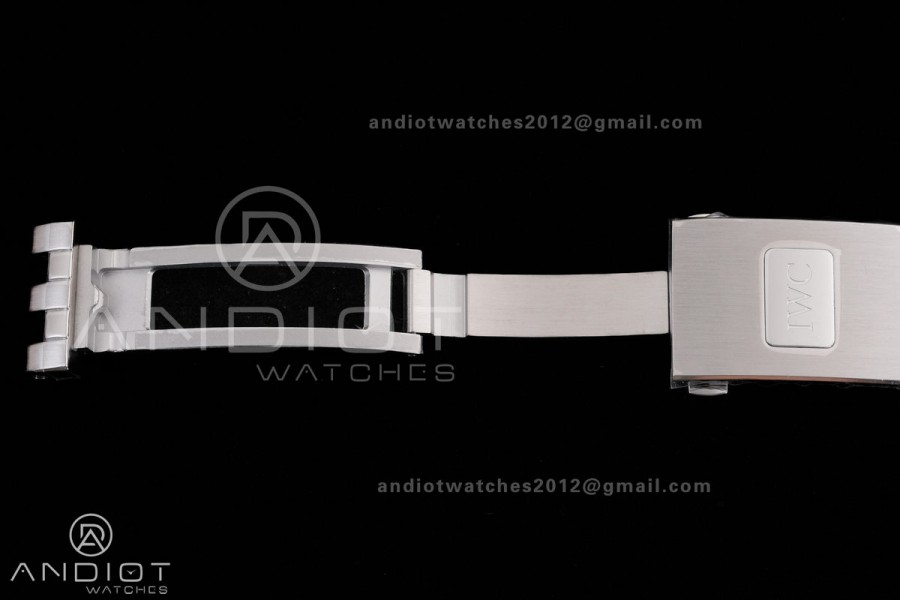 Pilot Chrono IW388113 APSF 1:1 Best Edition Black Dial on SS Bracelet SA69385 Super Clone