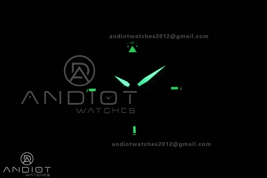 Pilot Chrono IW388113 APSF 1:1 Best Edition Black Dial on SS Bracelet SA69385 Super Clone