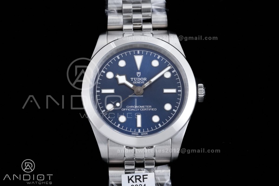 Black Bay 39mm SS KRF 1:1 Best Edition Blue Dial on Jubilee Bracelet A2824