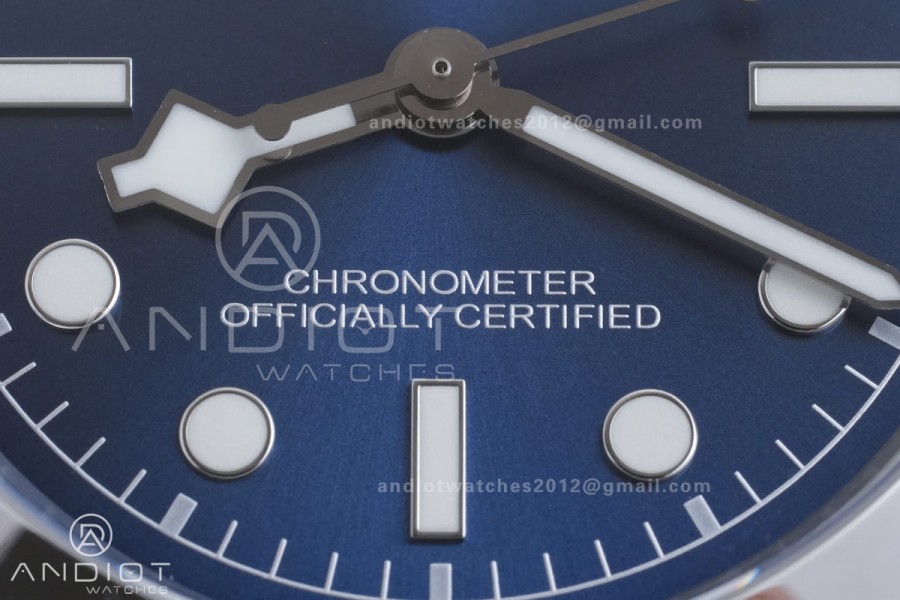 Black Bay 39mm SS KRF 1:1 Best Edition Blue Dial on Jubilee Bracelet A2824