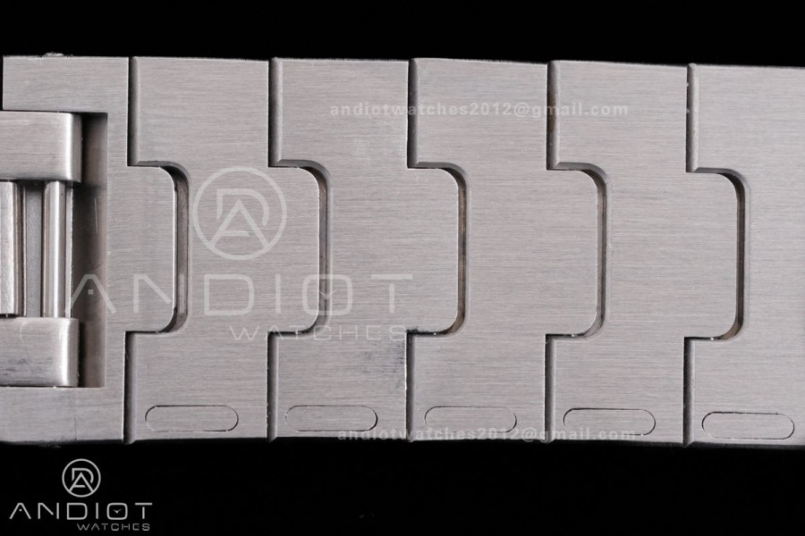 Santos de Cartier Skeleton SS MLF Skeleton Dial on SS SmartLink Bracelet 9611MC Super Clone