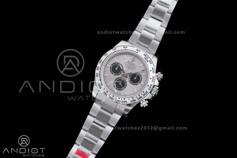 Daytona 126509 VSF 1:1 Best Edition 904L Steel Grey Dial on SS Braclet VS4131 V3 (Weighted)