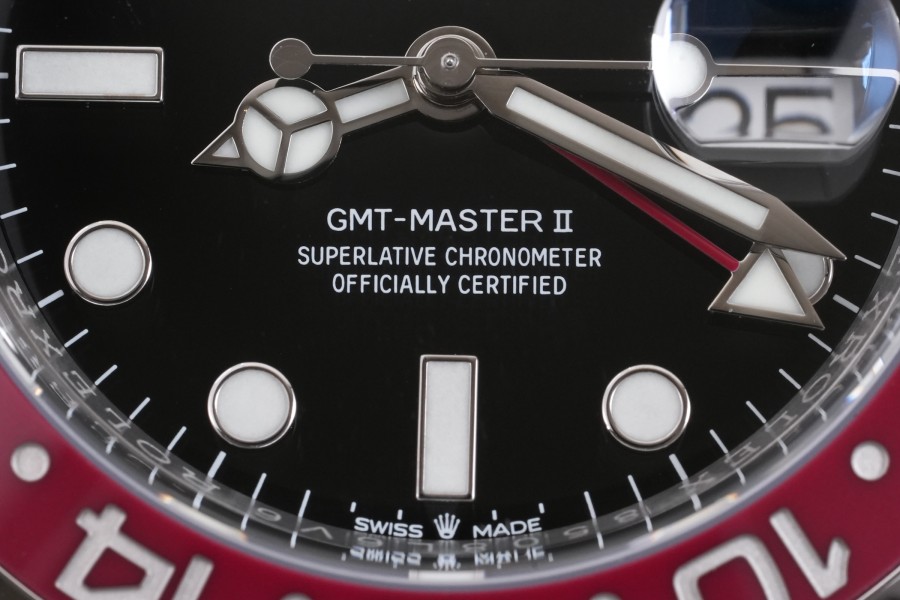 GMT-Master II 126710 BLRO Blue/Red Ceramic ARF 1:1 Best Edition Black Dial On Oyster Bracelet DD3285 CHS