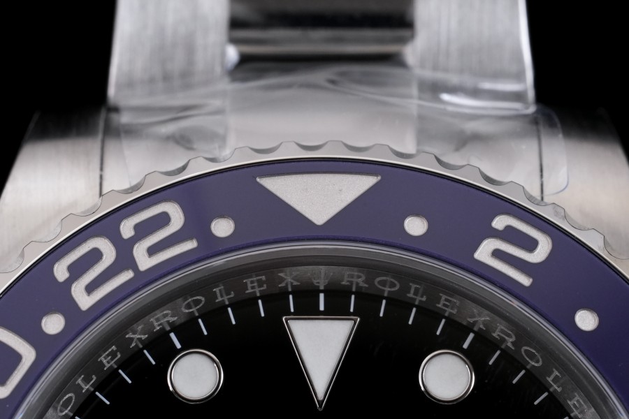 GMT-Master II 126710 BLRO Blue/Red Ceramic ARF 1:1 Best Edition Black Dial On Oyster Bracelet DD3285 CHS