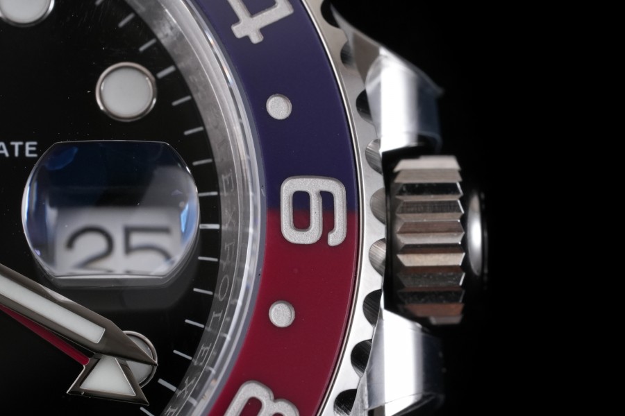 GMT-Master II 126710 BLRO Blue/Red Ceramic ARF 1:1 Best Edition Black Dial On Oyster Bracelet DD3285 CHS