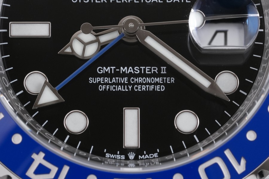 GMT-Master II 126710 BLNR Black/Blue Ceramic ARF 1:1 Batgirl Best Edition Black Dial On Jubilee Bracelet DD3285