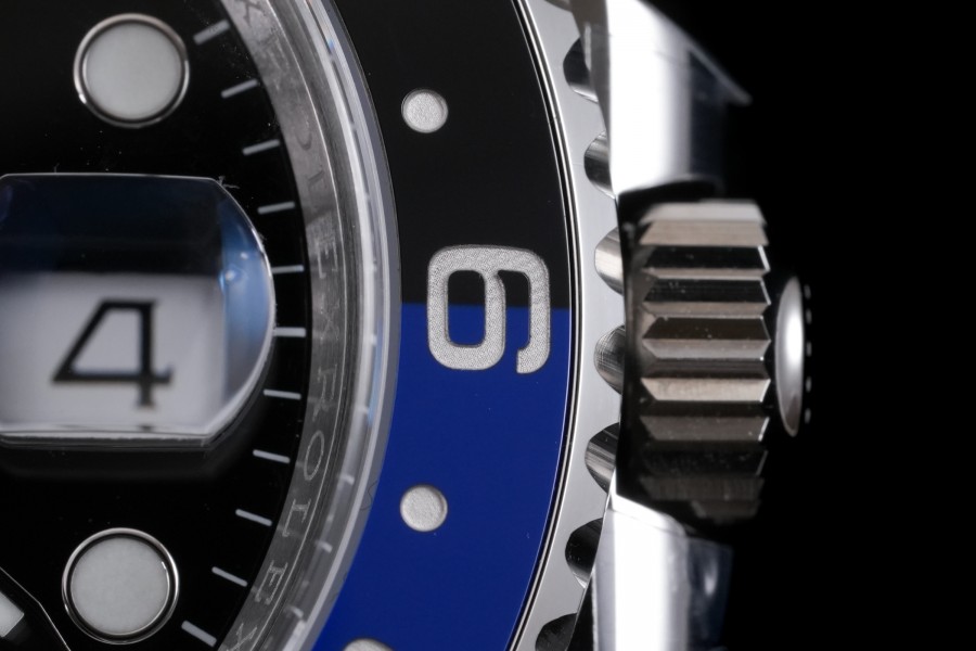 GMT-Master II 126710 BLNR Black/Blue Ceramic ARF 1:1 Batgirl Best Edition Black Dial On Jubilee Bracelet DD3285