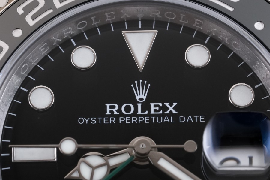 GMT-Master II 126710 GRNR Black/Gray Ceramic ARF 1:1 Bruce Wayne Best Edition Black Dial On Oyster Bracelet DD3285