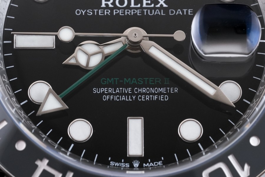 GMT-Master II 126710 GRNR Black/Gray Ceramic ARF 1:1 Bruce Wayne Best Edition Black Dial On Oyster Bracelet DD3285