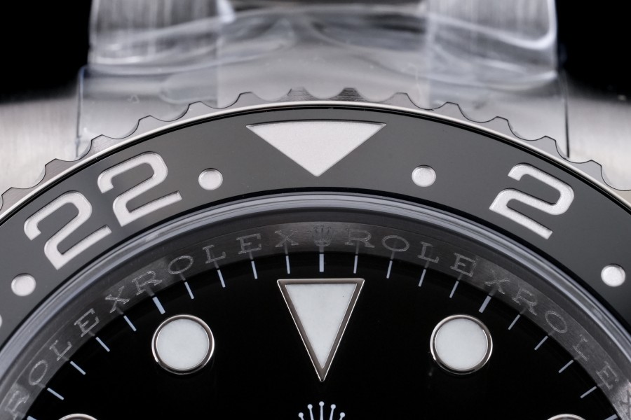 GMT-Master II 126710 GRNR Black/Gray Ceramic ARF 1:1 Bruce Wayne Best Edition Black Dial On Oyster Bracelet DD3285