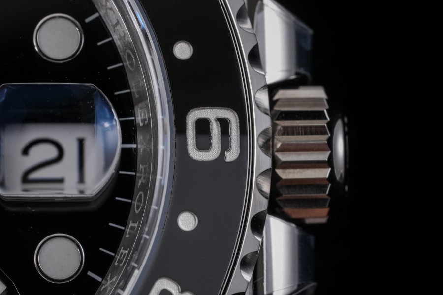 GMT-Master II 126710 GRNR Black/Gray Ceramic ARF 1:1 Bruce Wayne Best Edition Black Dial On Oyster Bracelet DD3285