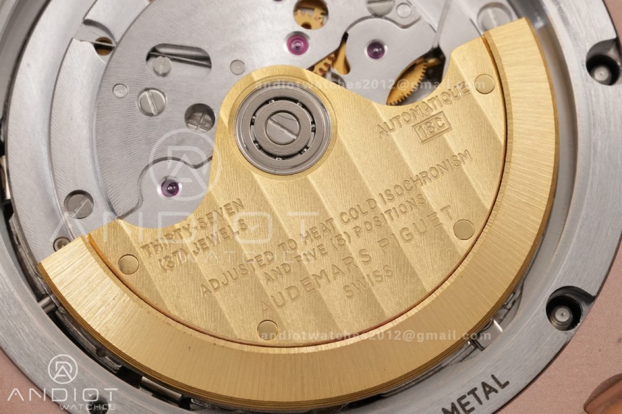 Royal Oak Chrono 26331 RG APSF 1:1 Best Edition Brown Dial RG Subdial On RG Bracelet A2385