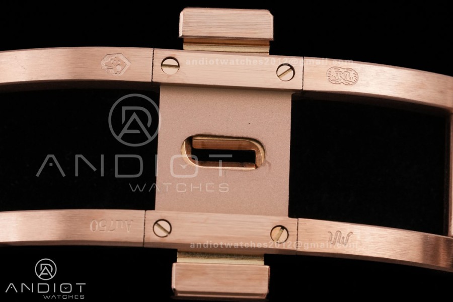 Royal Oak Chrono 26331 RG APSF 1:1 Best Edition Blue Dial RG Subdial On RG Bracelet A2385