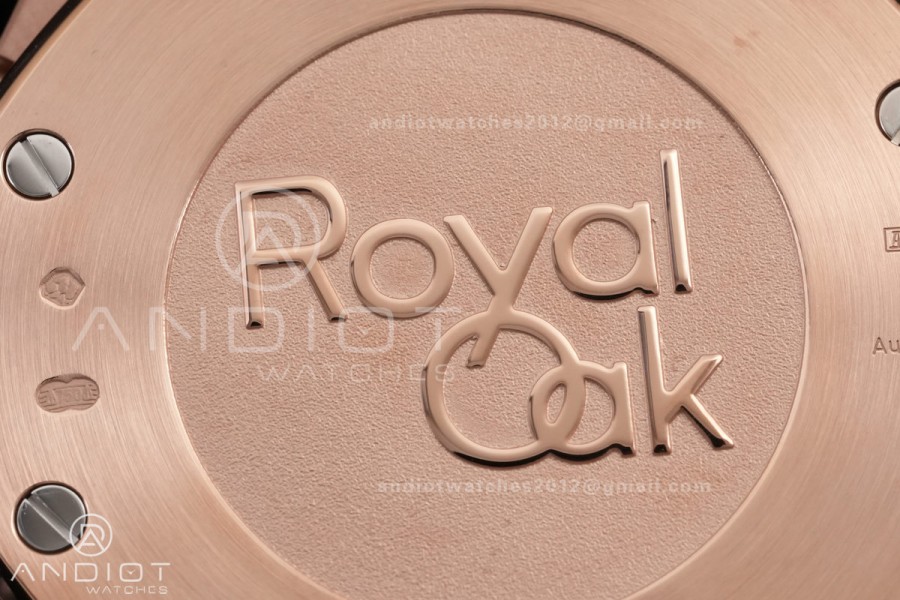 Royal Oak Chrono 26331 RG APSF 1:1 Best Edition Blue Dial RG Subdial On RG Bracelet A2385