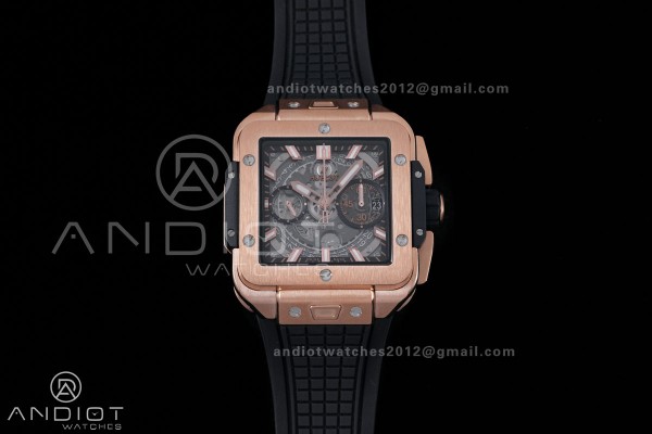 Square Bang Unico 42mm RG BBF 1:1 Best Edition Ske...