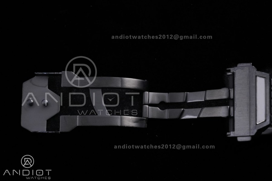 Square Bang Unico Black Ceramic BBF 1:1 Best Edition on Rubber Strap A1280