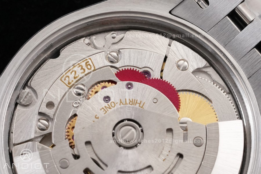 DateJust 31 Ladies GSF White Dial Roman Markers on Jubilee Bracelet A2236	