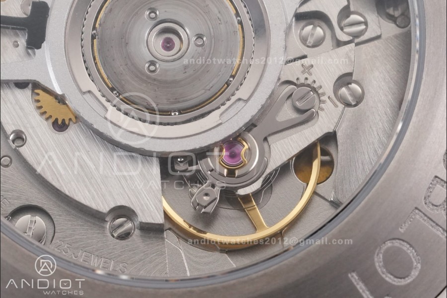 Classic Fusion 42mm Titanium JJZF 1:1 V2 Best Edition Gray Dial On Black Rubber Strap