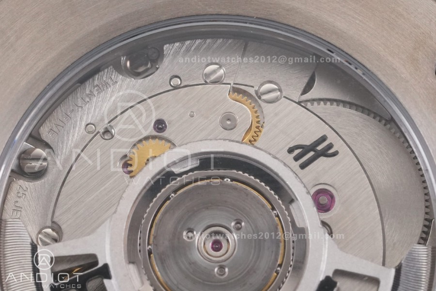 Classic Fusion 42mm Titanium JJZF 1:1 V2 Best Edition Gray Dial On Black Rubber Strap