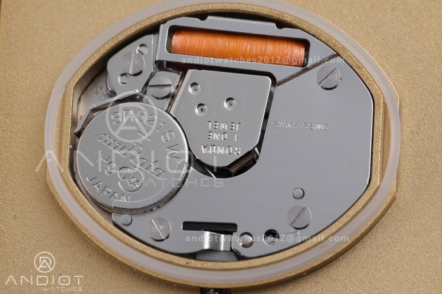 Tank Must 25.5mm AF SS Best Edition Red Dial On Red Leather Ronda Quartz