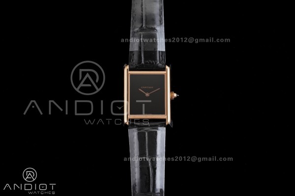 Tank Must 25.5mm RG AF 1:1 Best Edition Black Dial...