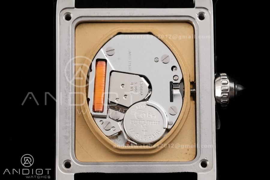 Tank Must 22mm SS AF Best Edition Red Dial On Red Leather Ronda Quartz