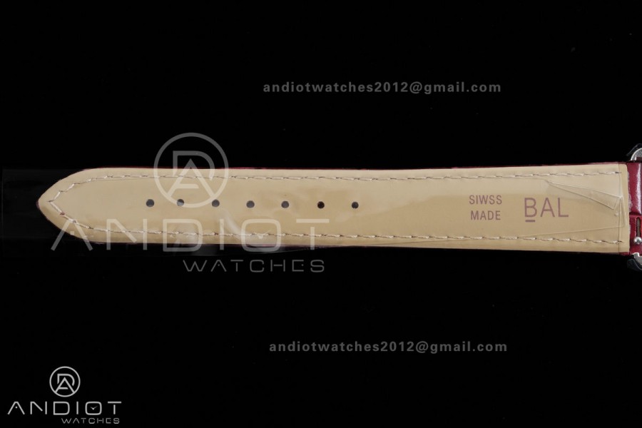 Tank Must 22mm SS AF Best Edition Red Dial On Red Leather Ronda Quartz