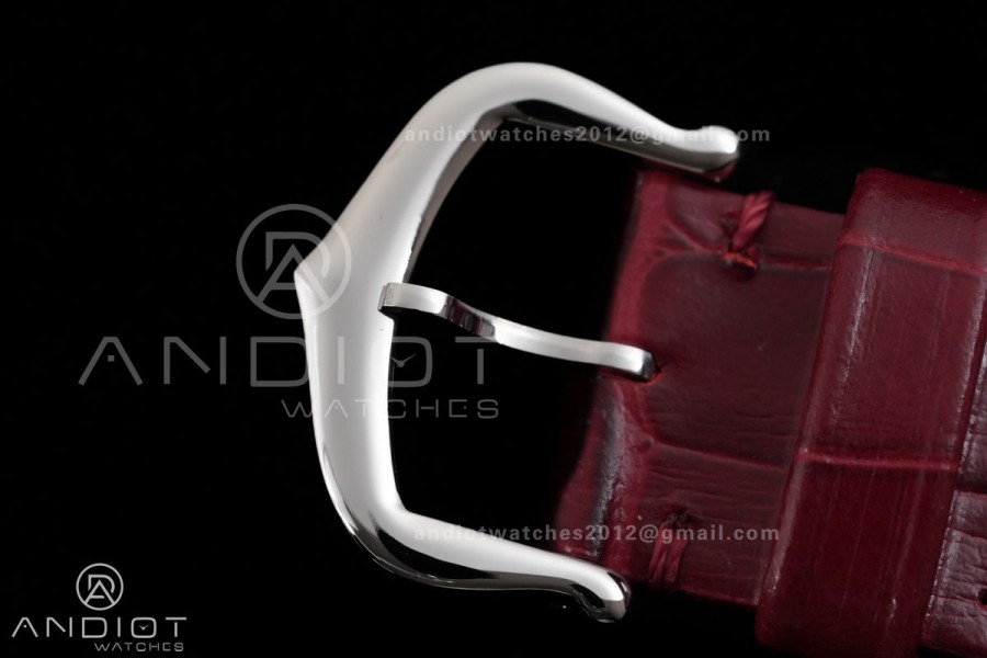 Tank Must 22mm SS AF Best Edition Red Dial On Red Leather Ronda Quartz